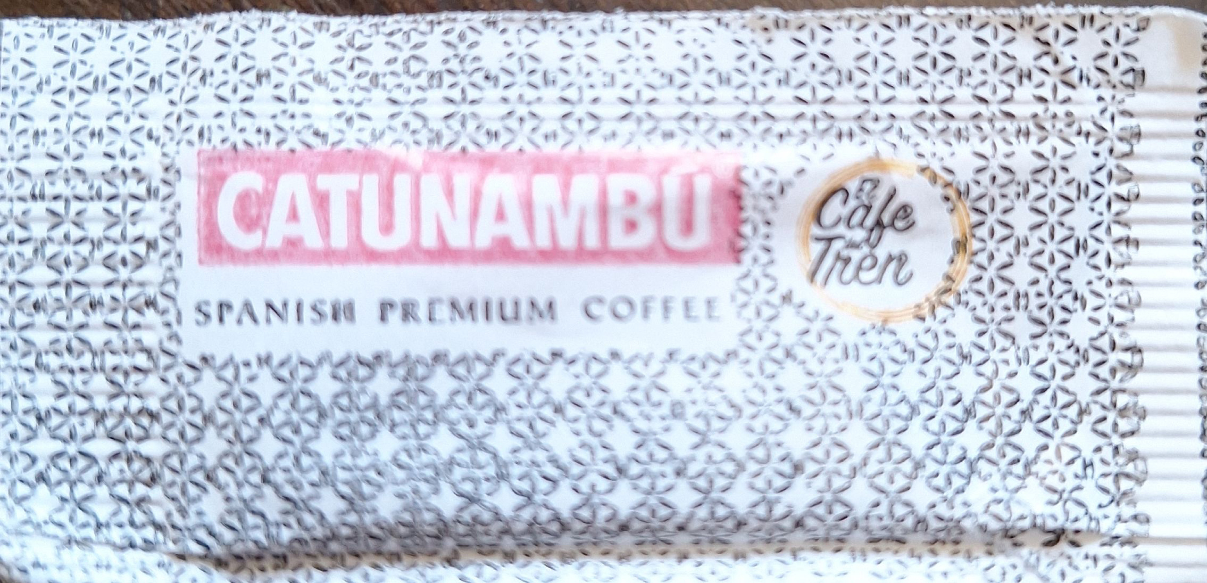 Sobres de edulcorantes de la marca de café CATUNANBÚ. Sobres de edulcorantes de la marca de café CATUNANBÚ.