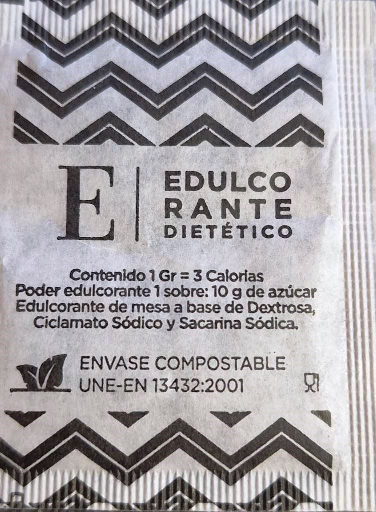 Sobres de edulcorantes de España de la marca de café MARABANS. Sobres de edulcorantes de España de la marca de café MARABANS.