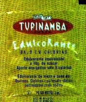 Sobres de edulcorantes de España de la marca de café TUPINAMBA. Sobres de edulcorantes de España de la marca de café TUPINAMBA.
