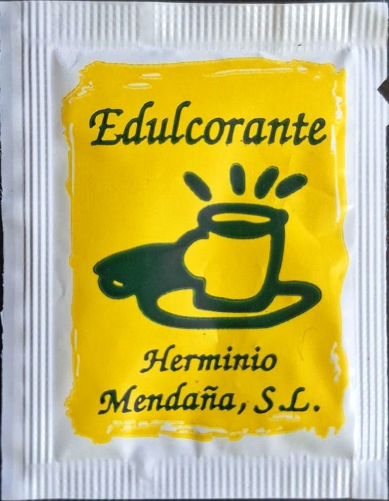 Sobres de edulcorantes de marcas de edulcorante HERMINIO MENDAÑA. Sobres de edulcorantes de edulcorante HERMINIO MENDAÑA.