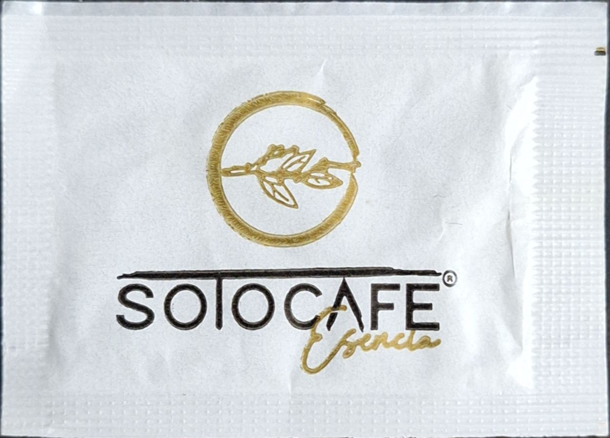 Sobres de edulcorantes de España de la marca de café SOTOCAFÉ. Sobres de edulcorantes de España de la marca de café SOTOCAFÉ.