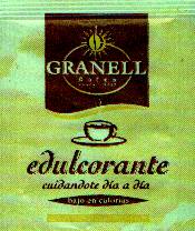 Sobres de edulcorantes de la marca de café GRANELL. Sobres de edulcorantes de la marca de café GRANELL.