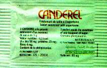 Ma collection personnelle de Sachets d'édulcorant de la marque d'édulcorant CANDEREL de France. Ma collection personnelle de Sachets d'édulcorant de la marque d'édulcorant CANDEREL de France.
