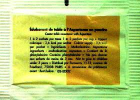 Ma collection personnelle de Sachets d'édulcorant de la marque d'édulcorant CARTE BLANCHE de France. Ma collection personnelle de Sachets d'édulcorant de la marque d'édulcorant CARTE BLANCHE de France.