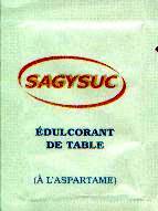 Ma collection personnelle de Sachets d'édulcorant de la marque d'édulcorant SAGYSUC de France. Ma collection personnelle de Sachets d'édulcorant de la marque d'édulcorant SAGYSUC de France.