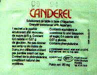 Ma collection personnelle de Sachets d'édulcorant de la marque d'édulcorant CANDEREL de France. Ma collection personnelle de Sachets d'édulcorant de la marque d'édulcorant CANDEREL de France.