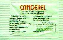 Ma collection personnelle de Sachets d'édulcorant de la marque d'édulcorant CANDEREL de France. Ma collection personnelle de Sachets d'édulcorant de la marque d'édulcorant CANDEREL de France.