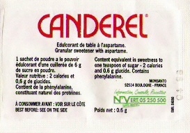 Ma collection personnelle de Sachets d'édulcorant de la marque d'édulcorant CANDEREL de France. Ma collection personnelle de Sachets d'édulcorant de la marque d'édulcorant CANDEREL de France.