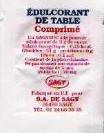 Ma collection personnelle de Sachets d'édulcorant de la marque d'édulcorant SAGYSUC de France. Ma collection personnelle de Sachets d'édulcorant de la marque d'édulcorant SAGYSUC de France.