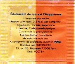 Ma collection personnelle de Sachets d'édulcorant de la marque d'édulcorant CARTE BLANCHE de France. Ma collection personnelle de Sachets d'édulcorant de la marque d'édulcorant CARTE BLANCHE de France.