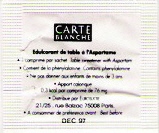 Ma collection personnelle de sachets d'édulcorant provenant du CASINO CAFETERIA en France Ma collection personnelle de sachets d'édulcorant provenant du CASINO CAFETERIA en France