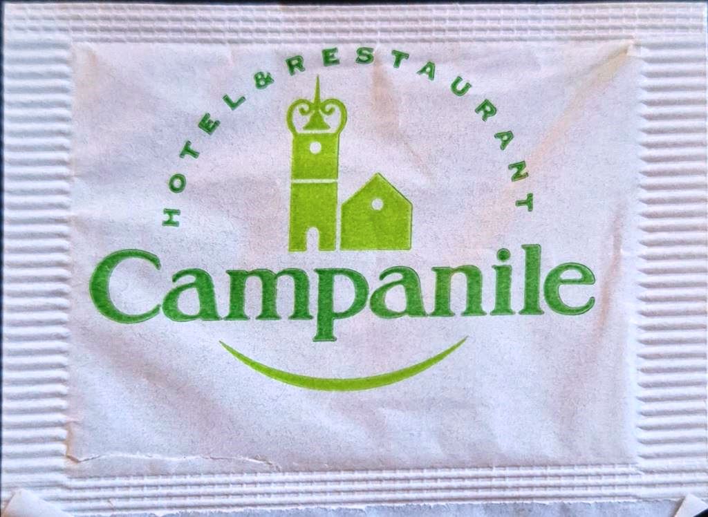 Ma collection personnelle de sachets d'édulcorant de l'hôtel CAMPANILE en France Ma collection personnelle de sachets d'édulcorant de l'hôtel CAMPANILE en France