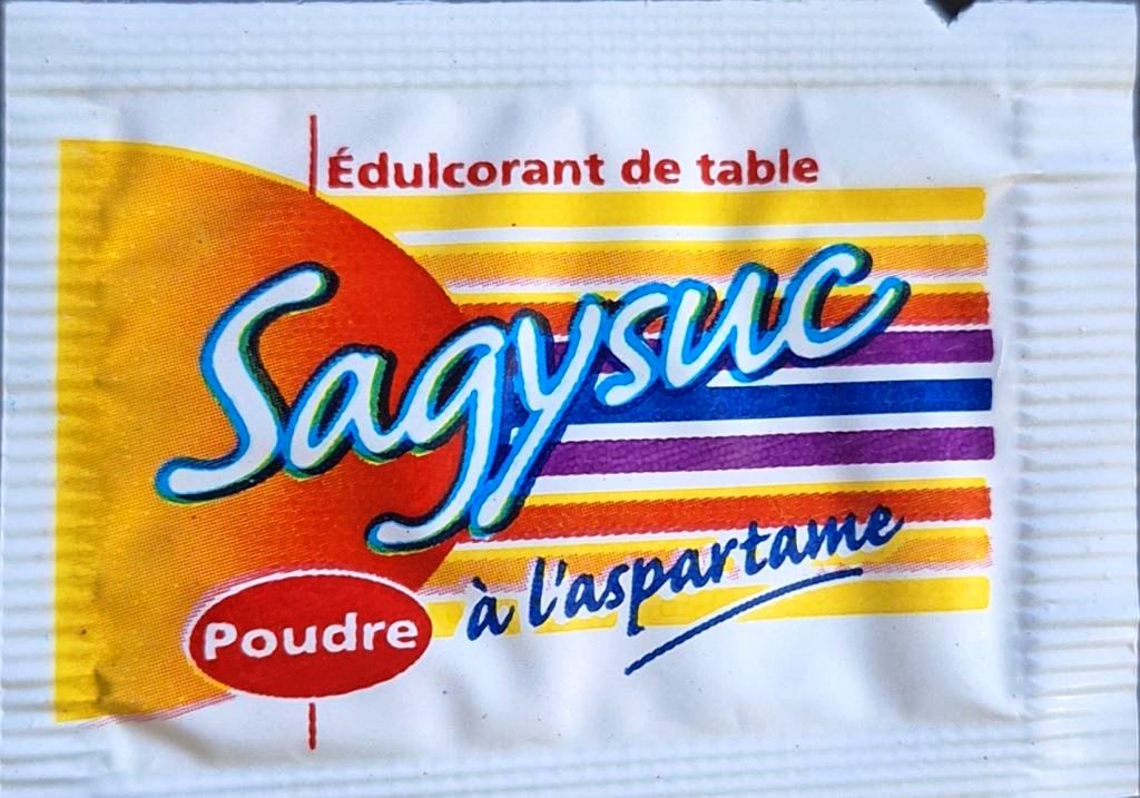 Ma collection personnelle de Sachets d'édulcorant de la marque d'édulcorant SAGYSUC de France. Ma collection personnelle de Sachets d'édulcorant de la marque d'édulcorant SAGYSUC de France.