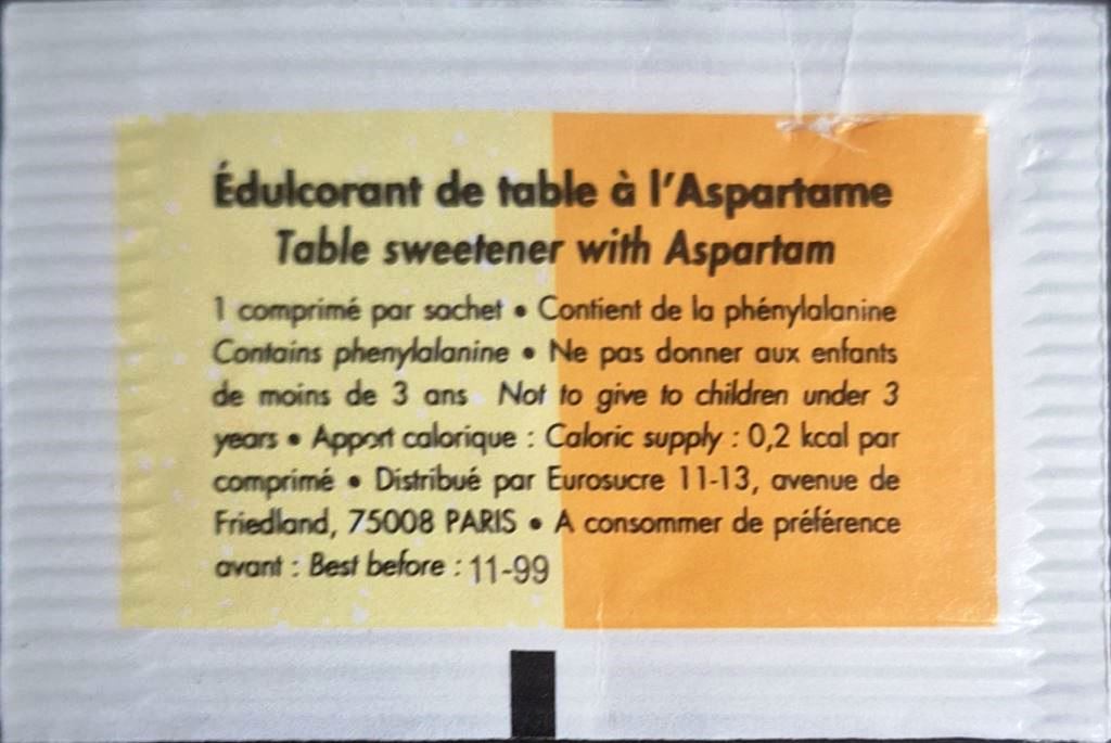Ma collection personnelle de Sachets d'édulcorant de la marque d'édulcorant CARTE BLANCHE de France. Ma collection personnelle de Sachets d'édulcorant de la marque d'édulcorant CARTE BLANCHE de France.