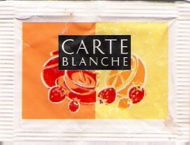 Ma collection personnelle de Sachets d'édulcorant de la marque d'édulcorant CARTE BLANCHE de France. Ma collection personnelle de Sachets d'édulcorant de la marque d'édulcorant CARTE BLANCHE de France.