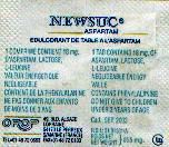 Ma collection personnelle de Sachets d'édulcorant de la marque d'édulcorant NEW SUC de France. Ma collection personnelle de Sachets d'édulcorant de la marque d'édulcorant NEW SUC de France.