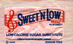 Sweetener packets from US sweetener brands. Sweetener packets from US sweetener brands.